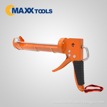 Heavy duty silicone sealant caulking gun